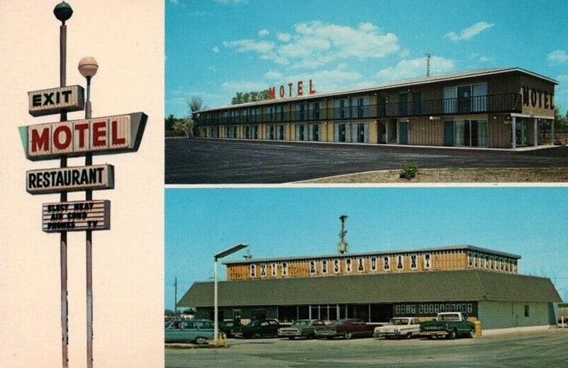 Exit Motel - Postcard (newer photo)